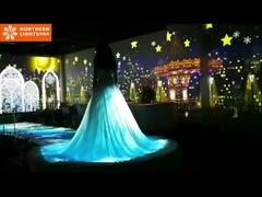 Projeção Holográfica 3D Projector de Hologramas Projeção Interativa Projeção 3D Imersiva