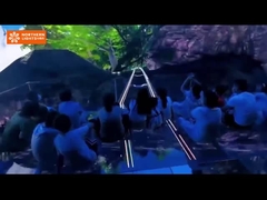 3D / 5D Simulador Cinema Moção Visual Cinema Imersivo tela LED Cinema de vidro pendurado