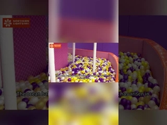 Colorido Bebê Parque infantil infantil barato plástico suave anti-flexível Ocean Ball Pit Ball