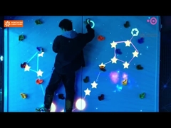 Jogos interativos de escalada de parede para crianças Máquina de escalada de rocha Projeção interativa AR Kinect Syst