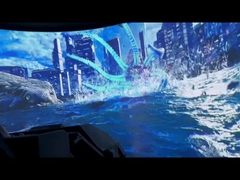 Cinema 4k HD Screen de projeção curva 3D Flight Orbital Cinema de efeitos especiais