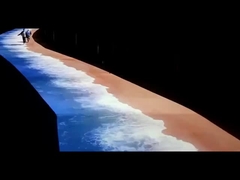 IP67 Sistema de Projeção Interactivo de Piso 6000 Lumen Projector Interactivo de Piso