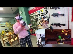 Pistola VR avançada para jogos de tiro, máquina de experiência VR imersiva para adultos