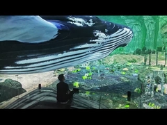 Simulador VR Imersivo Cinema LED Screen Teatro Simulador Para Shopping Mall