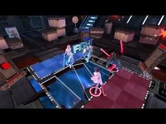 Jogos de Projeção Interativa Imersiva Mais Populares Duelo de Espada Laser Multiplayer