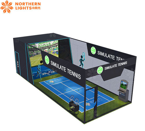 Últimas notícias da empresa sobre Indoor Ar Tennis Simulator Game Ar Esportes Somatosensorial Fitness Tennis Jogo