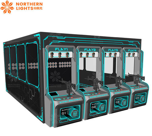 Últimas notícias da empresa sobre Low Price Electronic Coin Operated 4 Players Video Game Gun Shooting Simulator (Simulador de tiro com arma de vídeo)