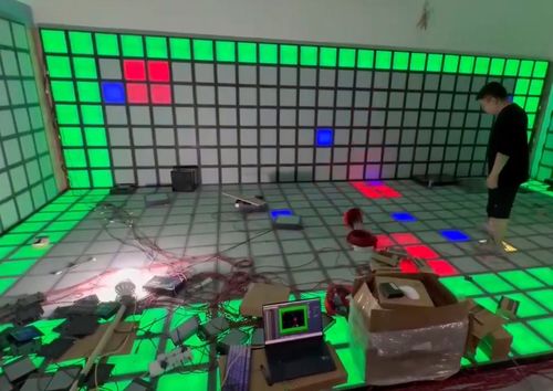 Últimas notícias da empresa sobre LED Terraço de dança azulejos máquina de jogo Jumping Grid Interativo jogo Super Grid