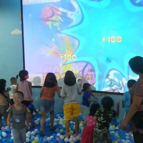 Últimas notícias da empresa sobre Por que é que 90% dos centros de brinquedos para crianças estão com pressa em instalar projetores interativos de esmagamento de bolas?