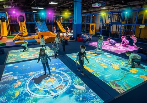 Últimas notícias da empresa sobre Como criar um ciclo de retenção de membros para parques infantis usando projeções interativas imersivas