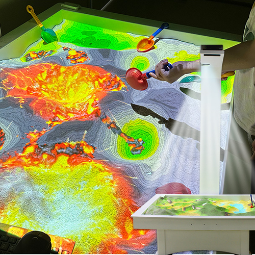 Últimas notícias da empresa sobre Projecção interativa de mesa de areia: um guia completo para FECs, museus e áreas de jogos infantis