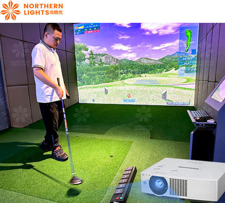 Bom preço 500kg Simulador de Golf de Capacidade Máxima para Indoor Driving Range Sistema Coreano on-line