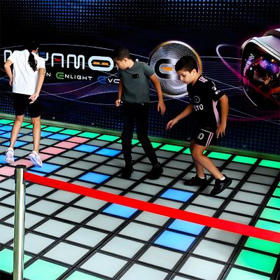 Northern Lights Game Room Super Grid Por Ativar Lava Jogo LED Pavimento