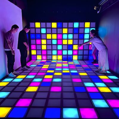Bom preço Interativo Activate Game Led Dance Floor 30x30cm Led Dance Floor Light Tiles on-line