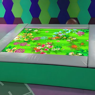 Bom preço Jardim de infância piso projeção interativa jogo de trampolim uso interior on-line