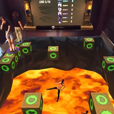 Bom preço Parque de diversões para crianças Indoor AR Projeção digital Lava Game Jogos de parede interativos on-line