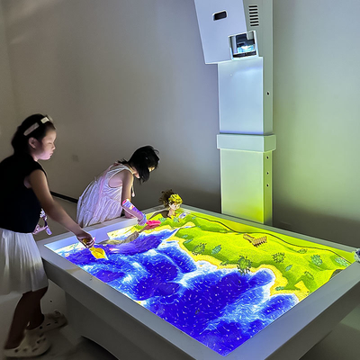 Bom preço Mesa de Areia AR Infantil com 5 Jogos e Projetor de 3600 Lumens on-line