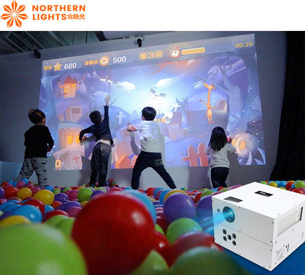 Bom preço Jogos Interativos Projetor Indoor Para Casa 3400 LM Imersivo Parede on-line