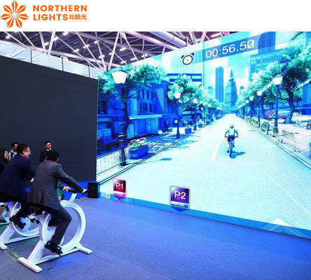 Bom preço Bicicleta Interativa AR Projector de Jogos Bicicleta de Exercício Com Jogos Interativos on-line