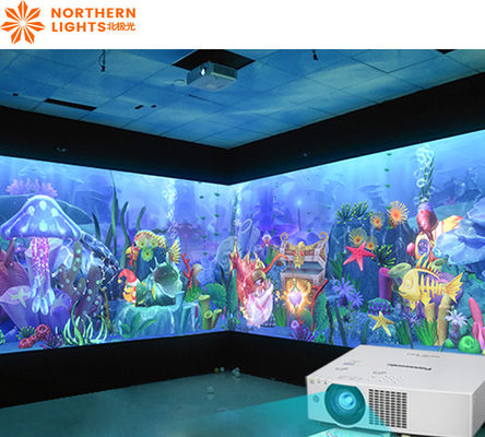 Bom preço Projector de parede interativo holográfico 3200 Lumen Imersivo Parede para decoração on-line