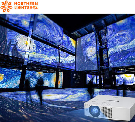 Bom preço Holograma 3D Imersivo Multicanal Projeção de Piso para Hotel on-line