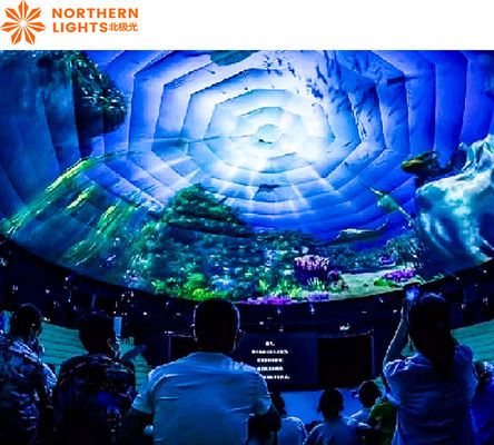 Bom preço Projeto imersivo Teatro de cúpula Projetor holográfico para decoração de hotel on-line