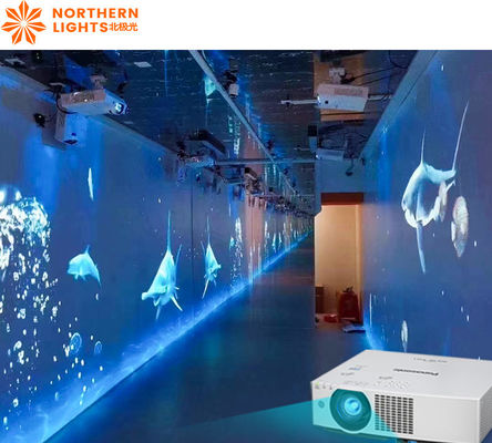 Bom preço Iluminação do Norte Imersiva Decoração de Parede Interagir Projector de Parede on-line