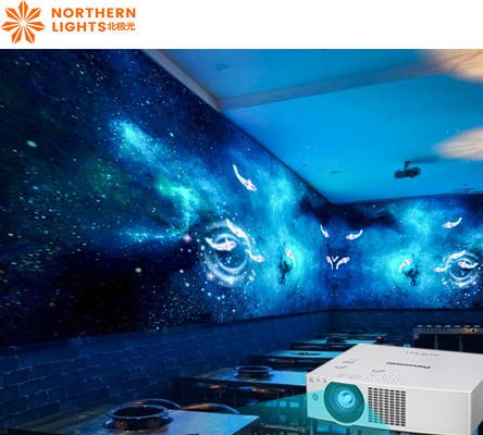Bom preço Projeção 360 Imersiva Projector Interativo de Parede 3 Canais on-line