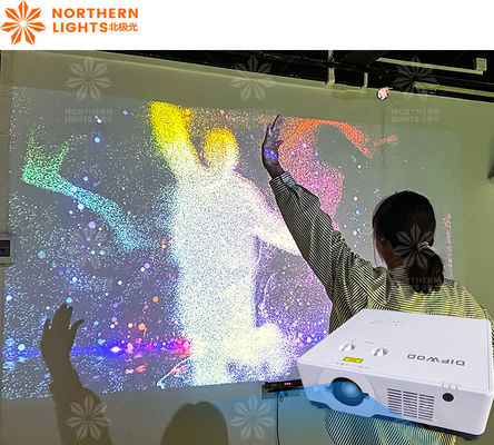 Bom preço 3400 Lumens Projector de jogos de parede Sistema de projeção interativo para decoração on-line