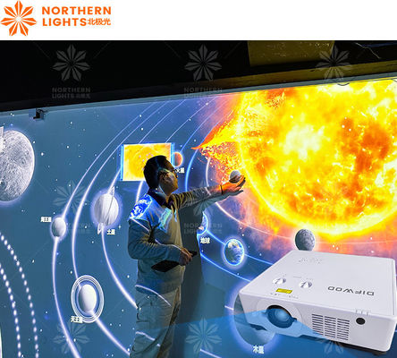 Bom preço 250V 1024x768 Resolução Projector Interativo de Parede Para Museu on-line