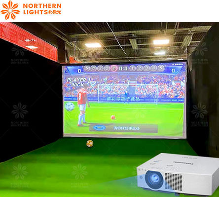 Bom preço Best seller Ar Simulador de Futebol Virtual Interativo Wall Soccer Game Simulator on-line