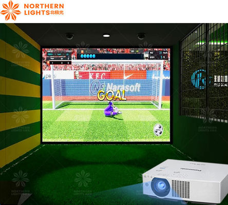 Bom preço Futebol Simulador Ar Sport Futebol Jogo Projeção Interativo Wall Soccer Jogo on-line