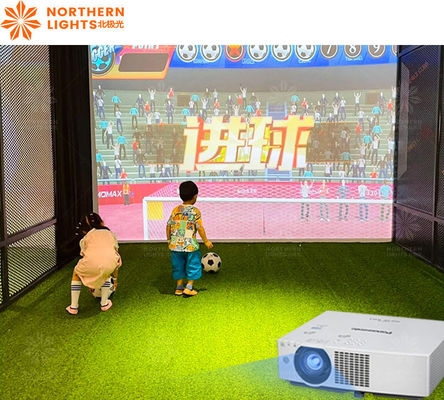 Bom preço Jogos Indoor Robot Goalkeeper Jogo de Tiro Inteligente Interativo Futebol on-line