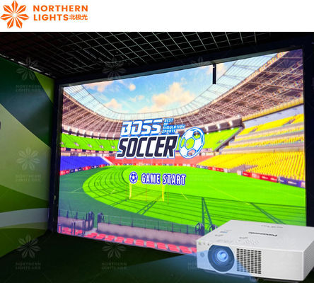 Bom preço Ar Indoor Interactive Football Simulator Projeção Interativa de Futebol Virtual on-line