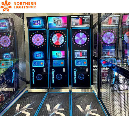 Bom preço Máquina de dardos comercial Led Light Dart Target Online Match Coin Dart Arcade Machines on-line