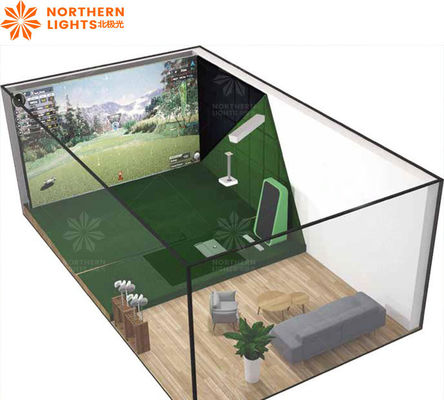 Bom preço Colorido Parque Máquina de Jogo Interior Treinamento de Golf Máquina de Jogo Vr Bolas de Golf on-line
