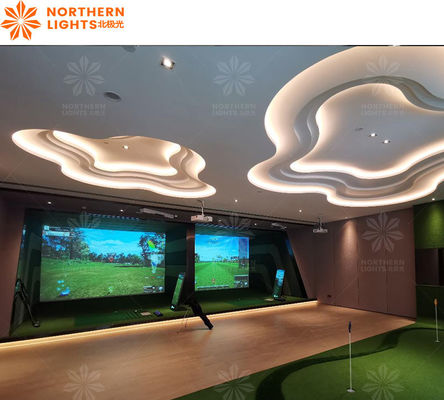Bom preço Simulador de golfe de luxo interativo Projetor de Ar Profissional on-line