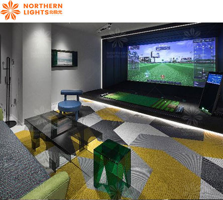 Bom preço Ecrã inteligente de simulador de golfe com projeção interativa de hologramas on-line