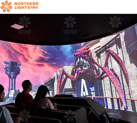 Bom preço 180 graus de olho nu Arco de tela Imersivo Motiom Plataforma Track Orbit Cinema on-line
