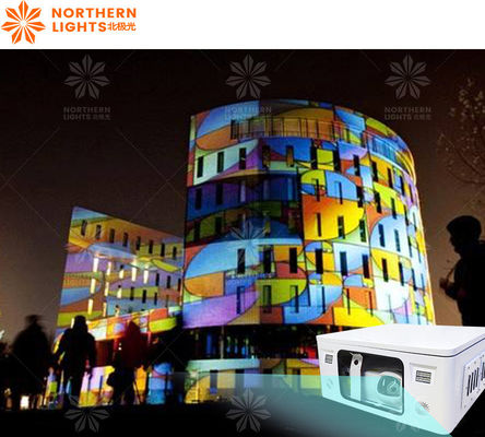 Bom preço Projector interativo de piso grande para construção de paredes externas on-line