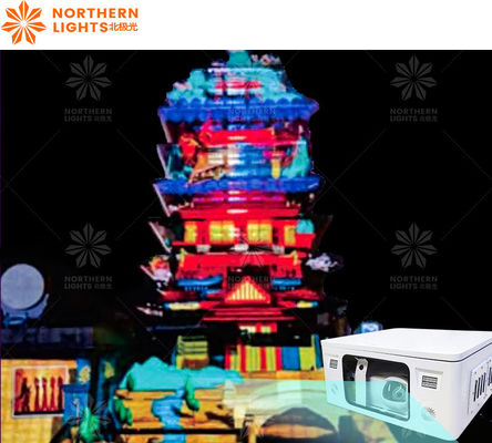 Bom preço Projeto de iluminação da empresa combinado com luz exterior de projeção on-line