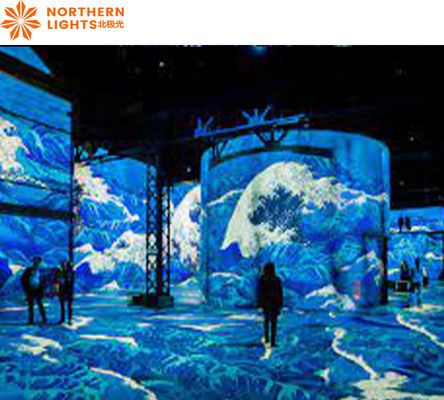 Bom preço Projetores de Ar imersivos Hollogram Holographic Software de Projeção Interativa de Parede on-line
