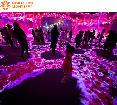Bom preço Software de projeção de parede interativa holográfica 3D Experiência de sala imersiva on-line