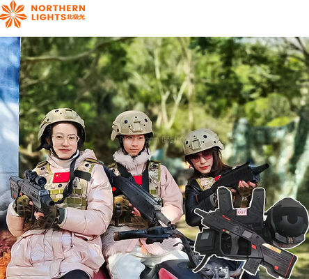Bom preço Conjunto de arma de detecção a laser com colete on-line