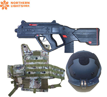 Bom preço Equipamento de jogo de tiro comercial Laser Tag Gun Vest Battle Game Set on-line