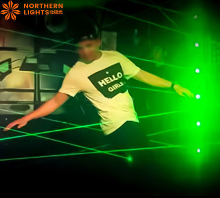 Bom preço Quarto de jogos ativo Laser Light Labyrinth Challenge Games Move Laser Dodge Game Set Equimento on-line