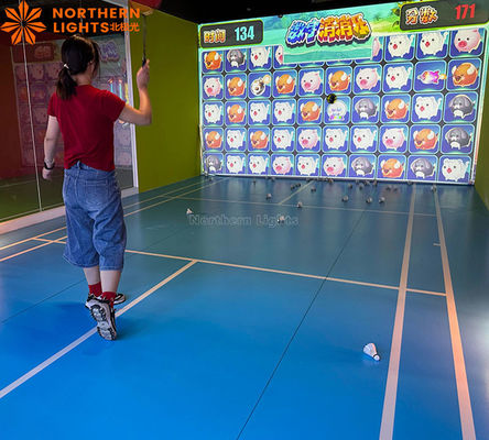 Bom preço Large Digital Sports Hall Badminton Baseball Simulador de Projeção Decompressão on-line