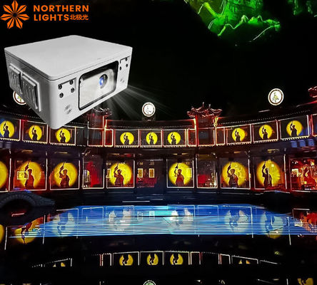 Bom preço Mapeamento 3D em grande escala Projeção Animação de vídeo Edifício 3D Mapeamento de fachada de vídeo on-line