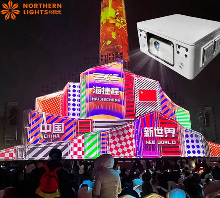 Bom preço Projector de mapeamento 3D de vídeo holográfico para grandes exposições de parede Projeção interativa on-line
