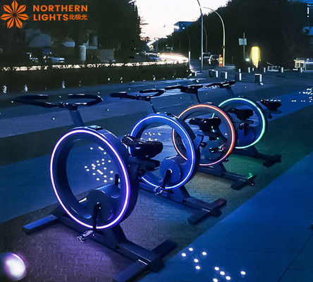 Bom preço Novos Jogos Desportivos Vr Ar Dinâmica Bicicleta Exercício Bicicleta Com Video Projector on-line